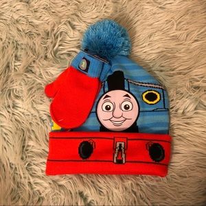 ‼️2for15$🔴Thomas the train hat and mittens sets